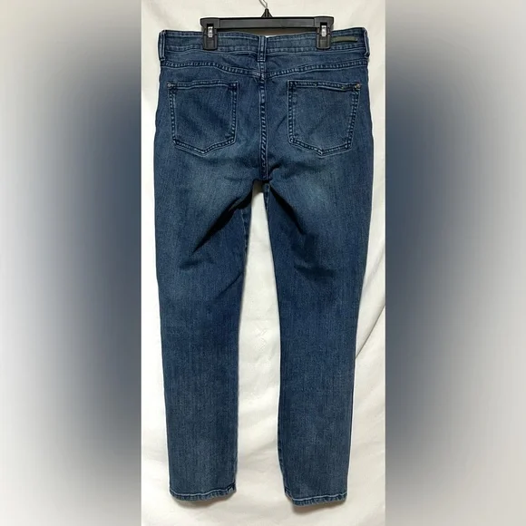 Pilcro and the Letterpress Stet Mid-Rise Straight Leg Denim Jeans Anthropologie - Picture 6 of 13